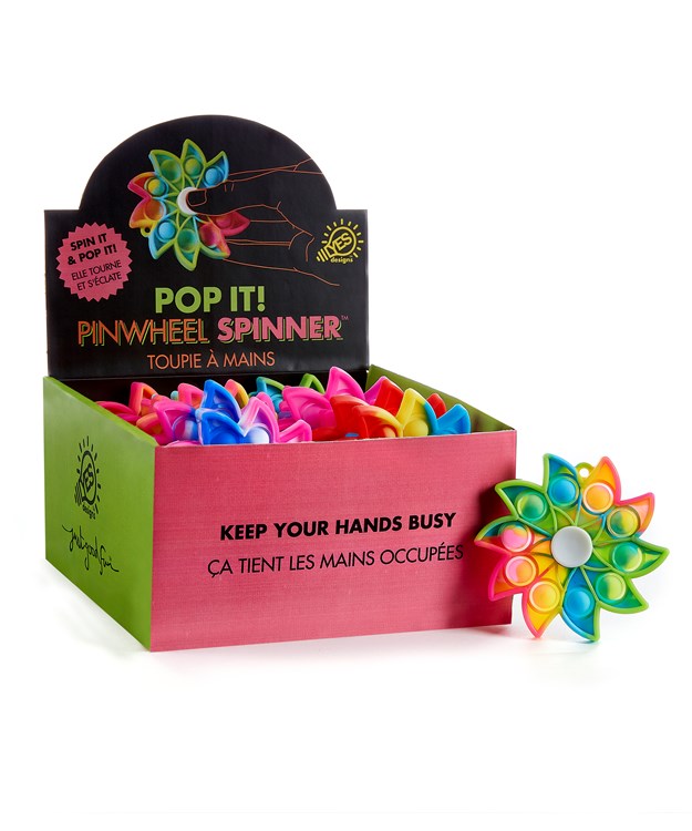 Silicone Spinning Stress Pop