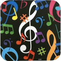 Assorted Music Coasters