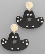 Cowboy Hat Earrings