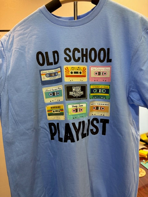 Old School Playlist Tee