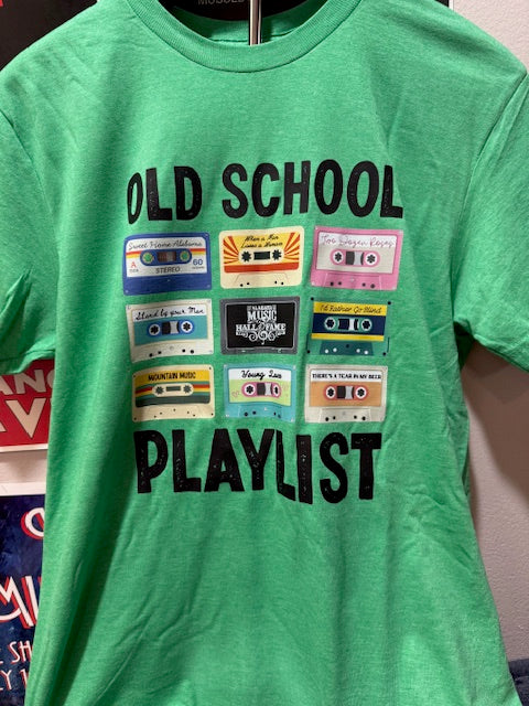 Old School Playlist Tee