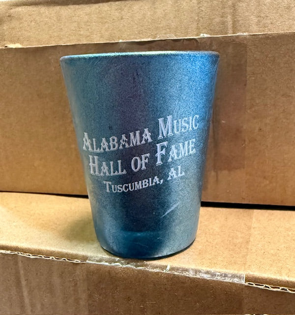 Ice Crackle shot glass
