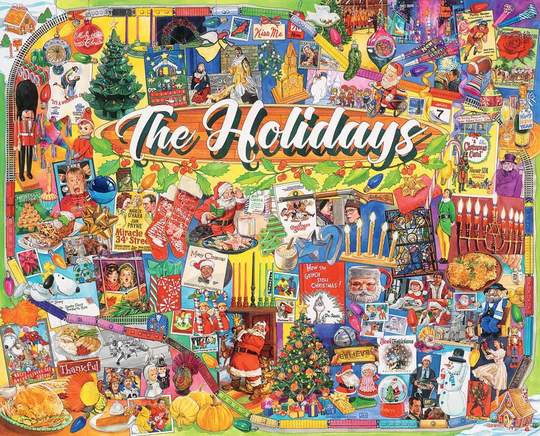 The Holidays - 1000 Piece Jigsaw Puzzle