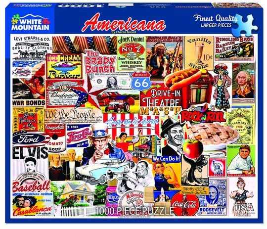 Americana - 1000 Piece Jigsaw Puzzle