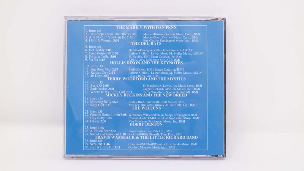 60's Band Music CD