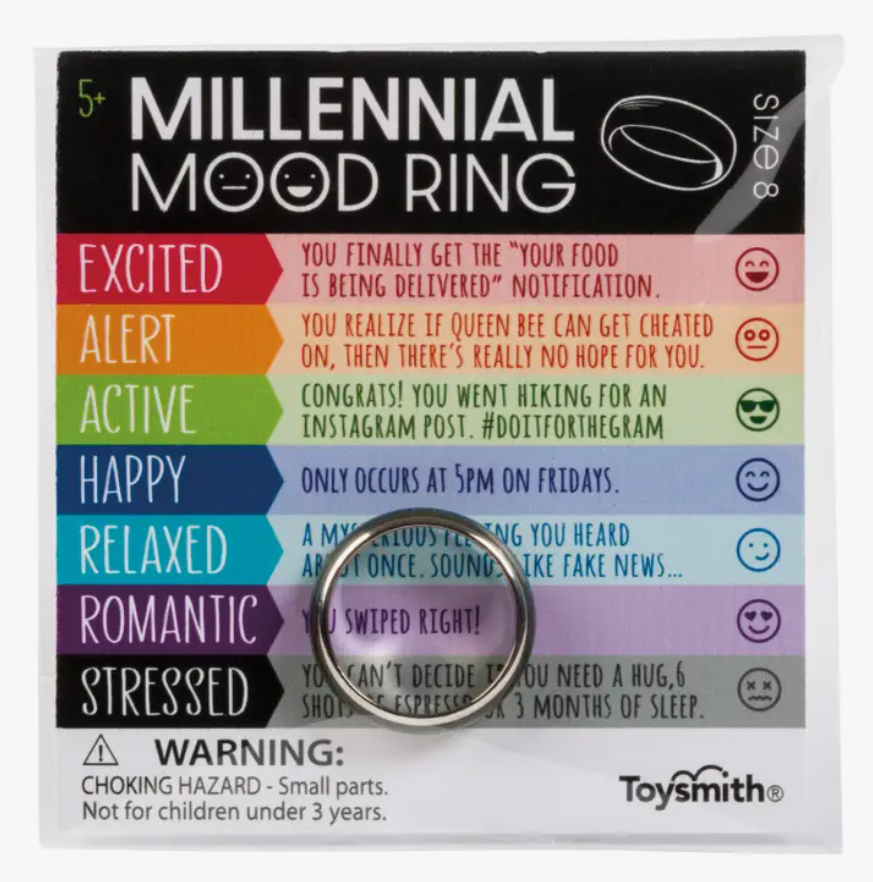 Millennial Mood Rings