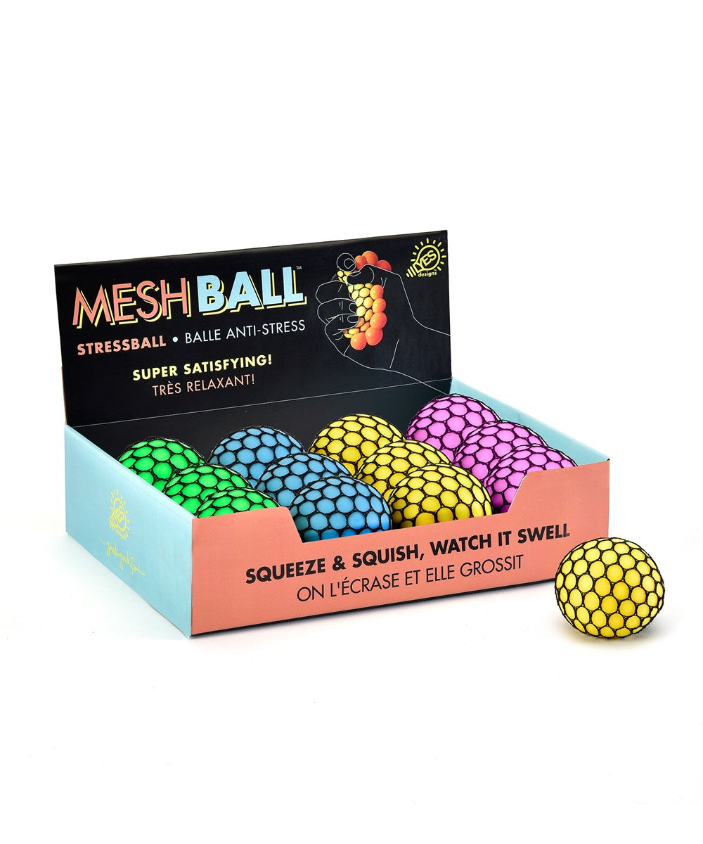 Squeeze Mesh Color Change Stress Relief Ball